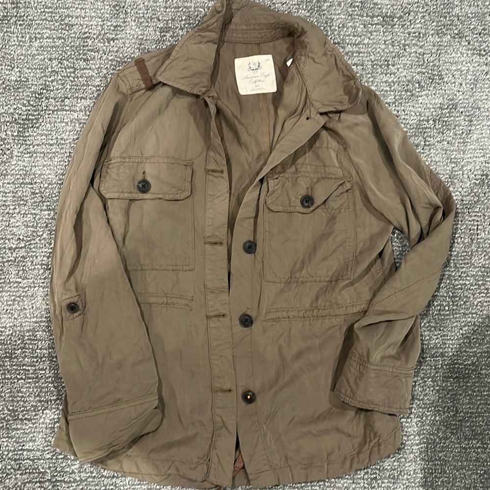 Vintage American Eagle button up / jacket